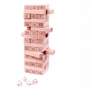 Деревянная игра, головоломка "Башня" (Jenga)