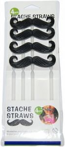 Коктейльные трубочки с усами