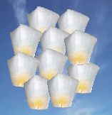 Набор небесных фонариков "Корпоратив" 10 шт, супер-качество!