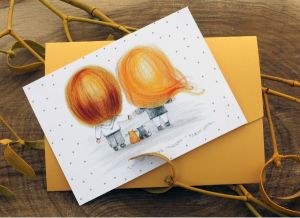 Открытка "Ти - це завтра, сьогодні і кожен день"