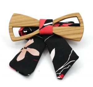 Деревянная бабочка-галстук женский (14)