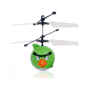 Летающая игрушка "Angry birds" (зеленый)