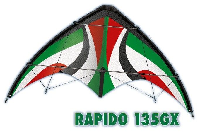 Воздушный змей RAPIDO 135 GX (трюковая дельта)