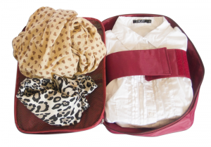 Органайзер для блуз и рубашек "Woman`s Travel" для путешествий, бордовый