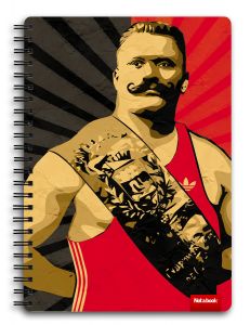 Блокнот на пружине, А5 "Гении в толстовке, Поддубный И.М."