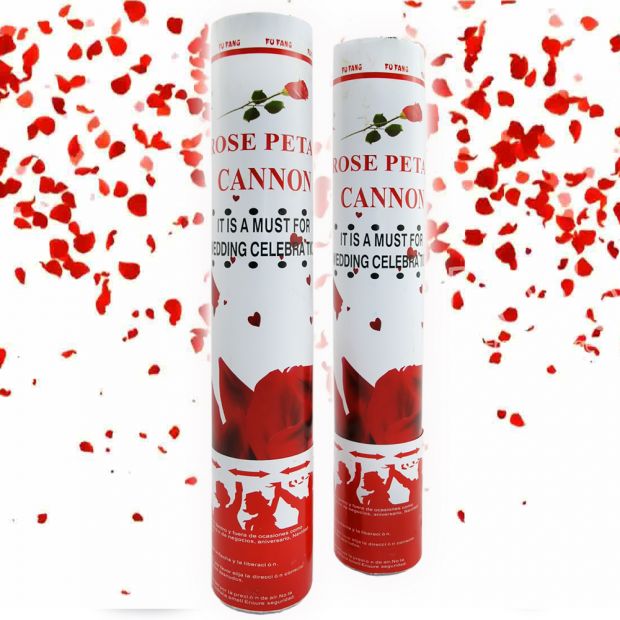 Хлопушка с лепестками 28 см