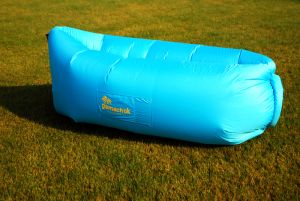 Надувной диван-шезлонг, голубой