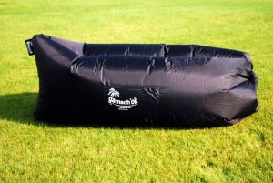 Надувной диван-шезлонг, черный