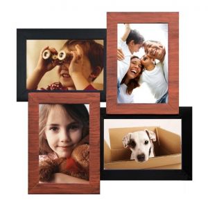 Мультирамка для фотографий "Медное мерцание. Коллаж 4 фото"