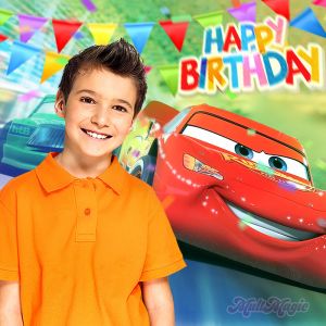 Мульт-поздравление от Молнии Макквина для мальчика