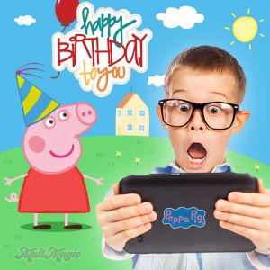 Мульт-поздравление от Свинки Пеппы для мальчика
