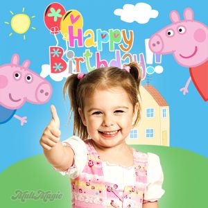 Мульт-поздравление от Свинки Пеппы для девочки
