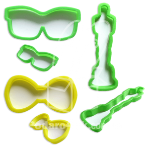 Набор формочек для печенья и пряников "Жизнь удалась" (3 шт)