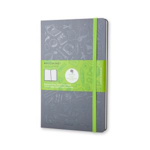 Блокнот Moleskine "Evernote Smart Gray" (средний)