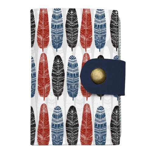 Карманная визитница и кредитница "Перышки"