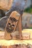Гребень для бороды раскладной "Beard skull"