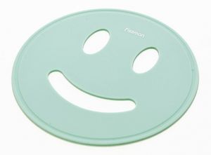 Подставка под горячее "Смайл" (аквамарин)
