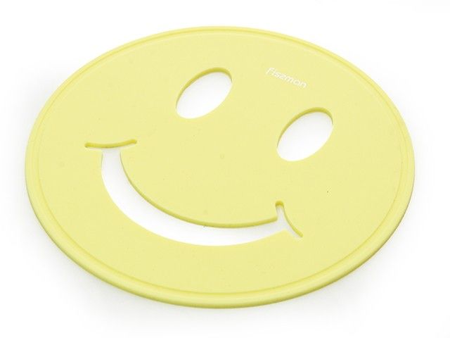 Подставка под горячее "Смайл" (желтая)