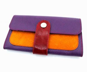 Кошелек ручной работы с богатым внутренним миром Yak Faino, натуральная кожа (1)