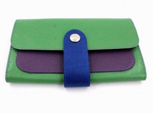 Кошелек ручной работы с богатым внутренним миром Yak Faino, натуральная кожа (3)