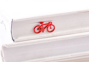 Закладка для книг "Красный велосипед"