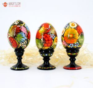 Пасхальный украинский сувенир «Яйцо-шкатулка» (02)
