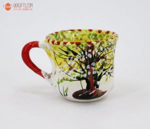 Чашка для кофе керамическая 0.1 л, (16)