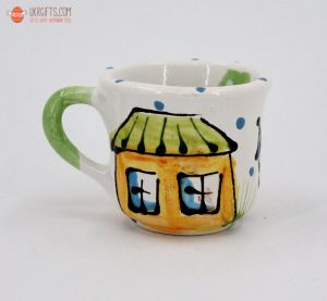 Чашка для кофе керамическая 0.1 л, (20)