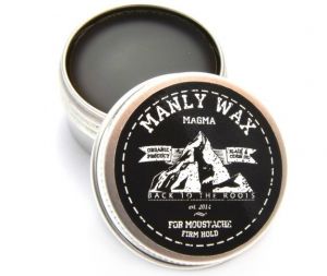 Жёсткий мужской воск для усов и бороды «Manly wax Magma»