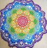 Коврик для отдыха "Мандала. Радуга"