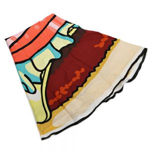 Пляжный коврик "Бургер"