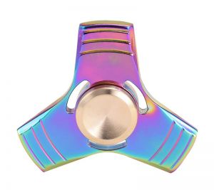 Спиннер  Hand Fidget Spinner Rainbow (2) с эффектом радуги