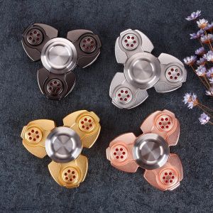 Спиннер  Hand Fidget Spinner TRIANGLE золото