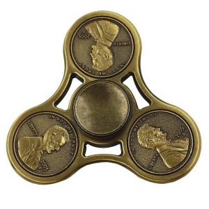 Спиннер Hand Fidget Spinner One cent, латунь
