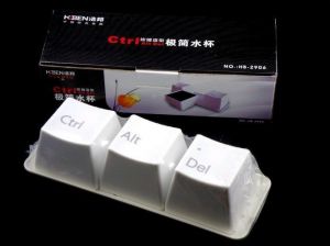 Набор чашек Ctrl Alt Del