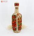 Графин-бутылка "Сказочная птица". Петриковская роспись. Ручная работа