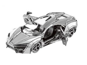 3D металлический пазл - модель для сборки "Спорткар"