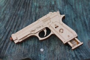 3D-пазл механический "Пистолет"