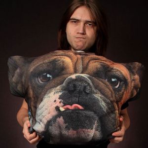 Подушка-собака "Бульдог"