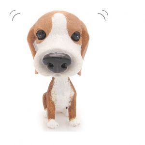 Мимимишный щенок, качающий головой "Бигль"