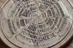 Разделочная доска "Пицца"