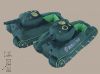 Тапки в виде танков "World of Tanks"