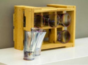 Пьяные стопки коктейльные "Космические" набор 6 шт в ящичке