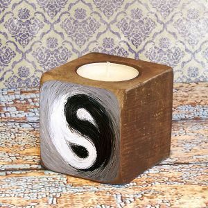 Подсвечник "Инь и янь"