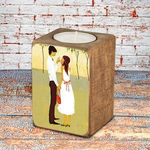 Подсвечник "Влюбленная пара"