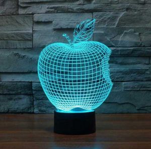 Светодиодный светильник 3D "Apple"