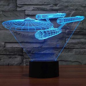 Светодиодный светильник 3D "Starship"