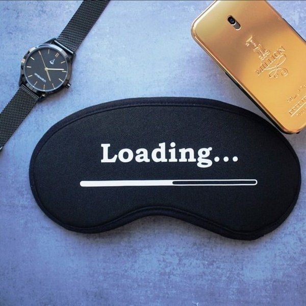 Маска для сна "Loading"