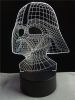 Светодиодный светильник 3D "Дарт Вейдер"