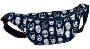 Напоясная сумка, бананка "Мир Марвел"